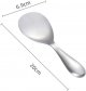 Rice Paddle Spoon Non- Stick Food Serving Spoon Stainless Steel Rice Spoon Kitchen Utensils for Home Restaurant Silver